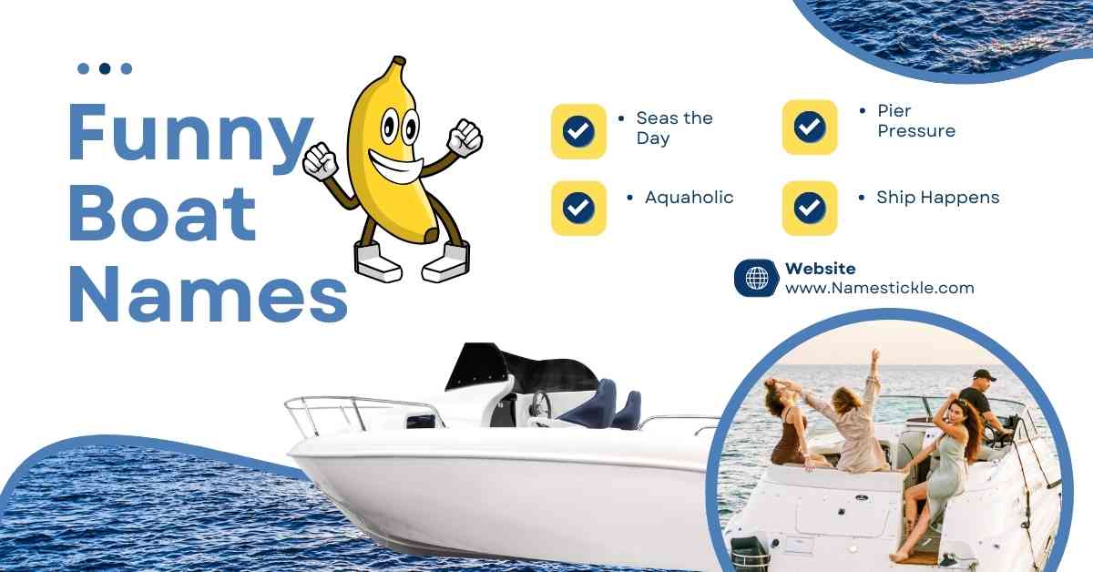 You are currently viewing 115+ Funny Boat Names: Complete List of Clever & Creative Ideas